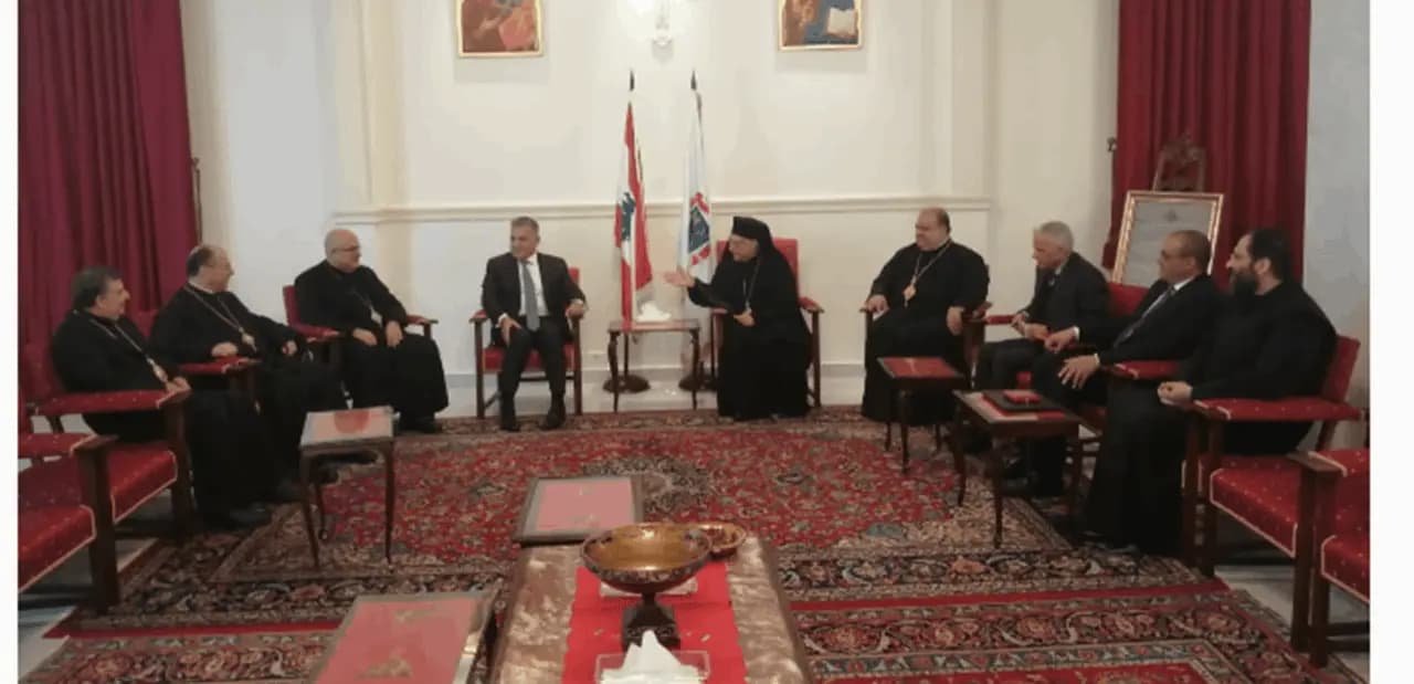 العبسي يستقبل اللواء ابراهيم!