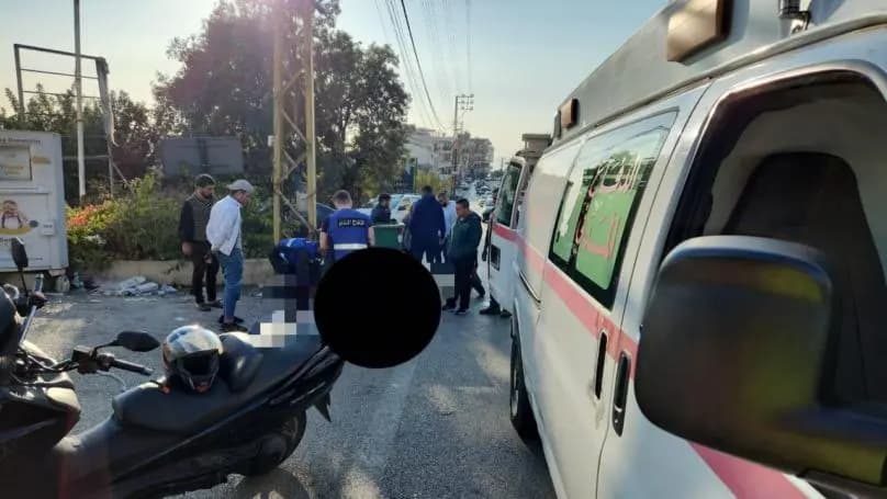 بالصّورة: جريحٌ بحادثِ سيرٍ في جعيتا