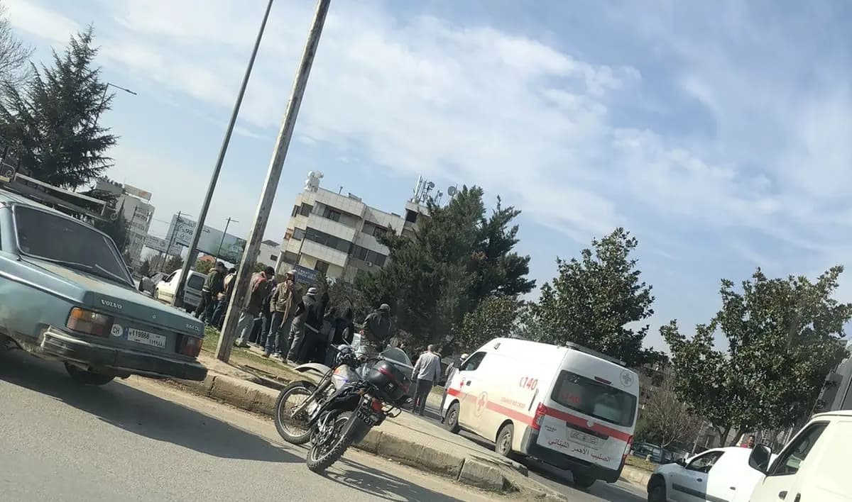 حادثٌ على أوتوستراد زحلة!