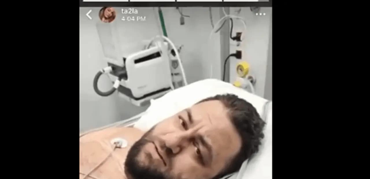 جريح حادثة السي سويت يوجه رسالة لابنته من المستشفى!