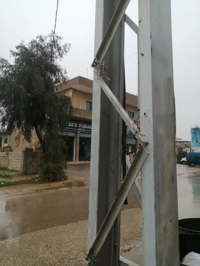 بالصور: سرقة كابلات الكهرباء في بعض البلدات