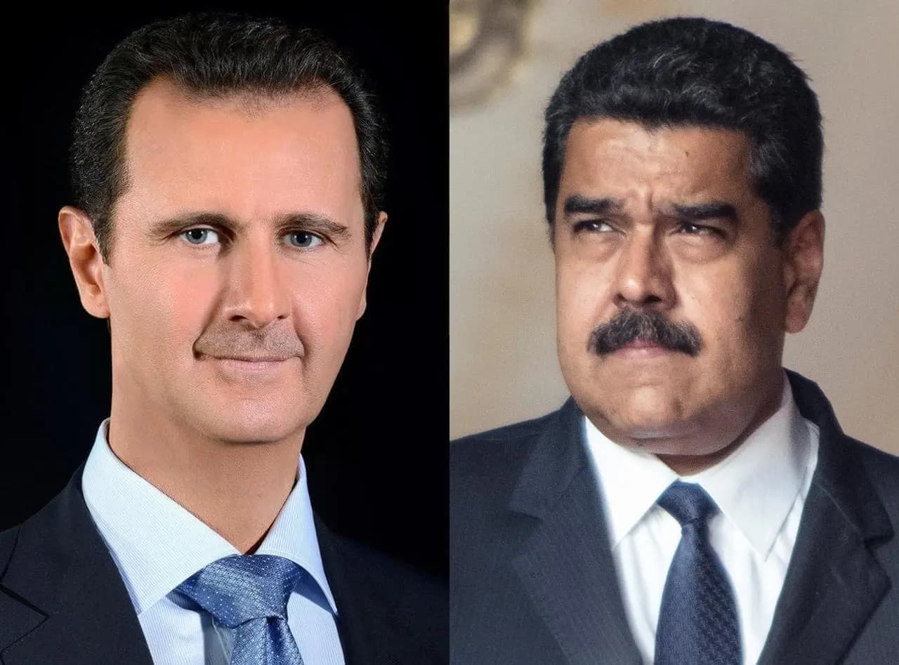 فينزويلا إلى جانبِ سوريّة... الرّئاسةُ السّوريةُ تكشفُ مضمونَ اتصالٍ مع مادورو
