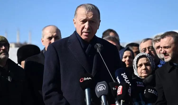 أردوغان يعلن أعداد المتضرّرين من الزلزال