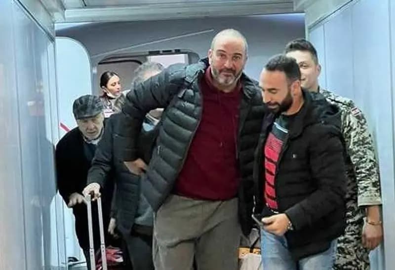 باسل حبوق وجثمان إلياس حداد في لبنان
