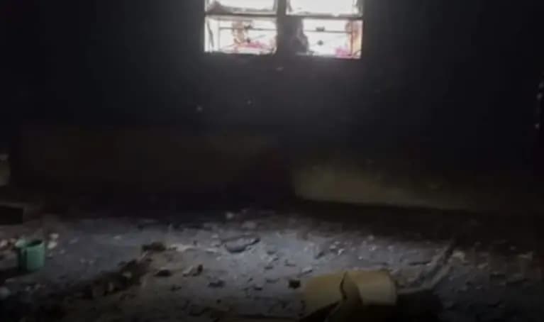 مدفأة أحرقت منزله