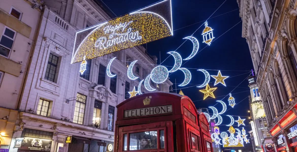 لأوّل مرّة.. بريطانيا تحتفل بقدوم شهر رمضان