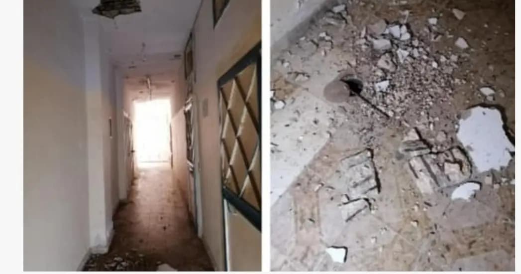 انهيار جزء من سقف في صيدا..يحدثُ رعبًا!