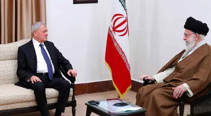 خامنئي التقى الرئيس العراقي: الأميركيون ليس لديهم صداقة مع أحد