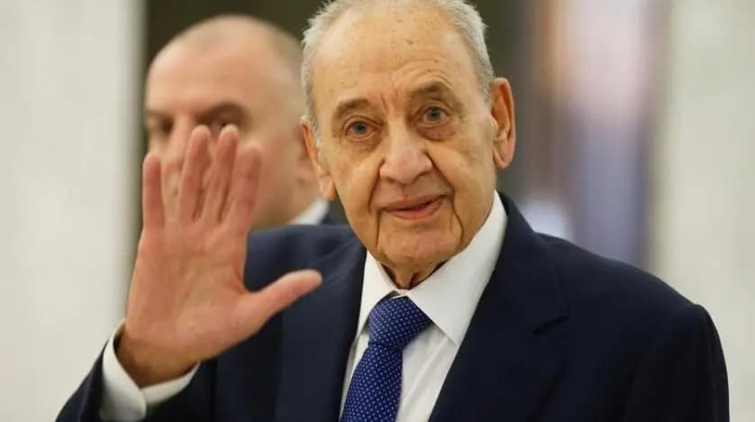رئيس مجلس النواب نبيه بري يستقبل في هذه الأثناء العشائر العربية في عين التينة