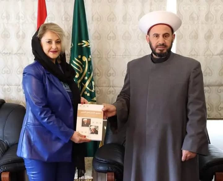 "الغزاوي" يستقبل سفيرة الجمعية العالمية لحقوق الإنسان