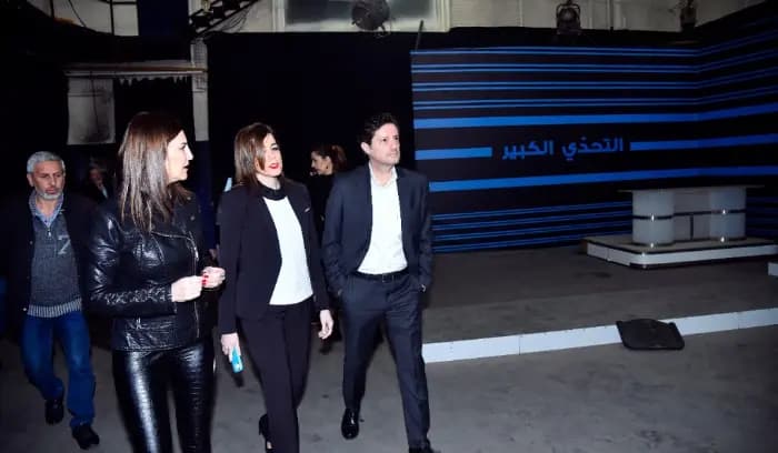 المكاري في زيارة لمبنى تلفزيون لبنان