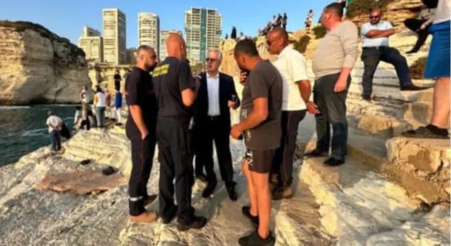 فُقِد في البحر.. والعميد خطار يعطي توجيهاته لإكمال البحث