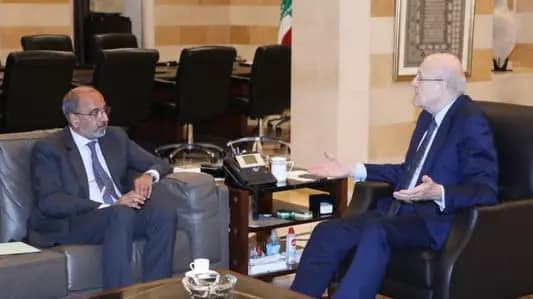اجتماع بين ميقاتي وريزا بشأن مساعدات النازحين السوريين
