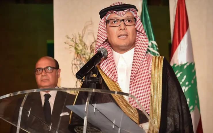 السفير السعودي يتقدم بالشكر من قيادتي الجيش و قوى الامن الداخلي