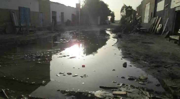 مجاري بلدة جويا تصل الى وادي جيلو في صور ... والاهالي يناشدون