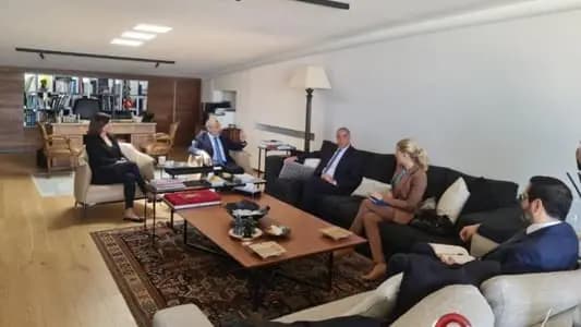 باسيل يلتقي سفير الاتحاد الأوروبي... وهذا ما جرى بحثه