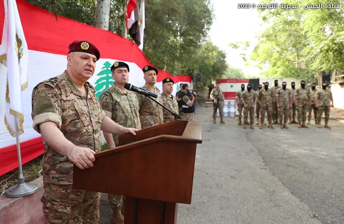 قائد الجيش من الضاحية: هدفنا حماية لبنان و أهله