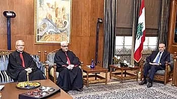 بري يستقبل موفد البطريرك الراعي ووزير النقل العراقي