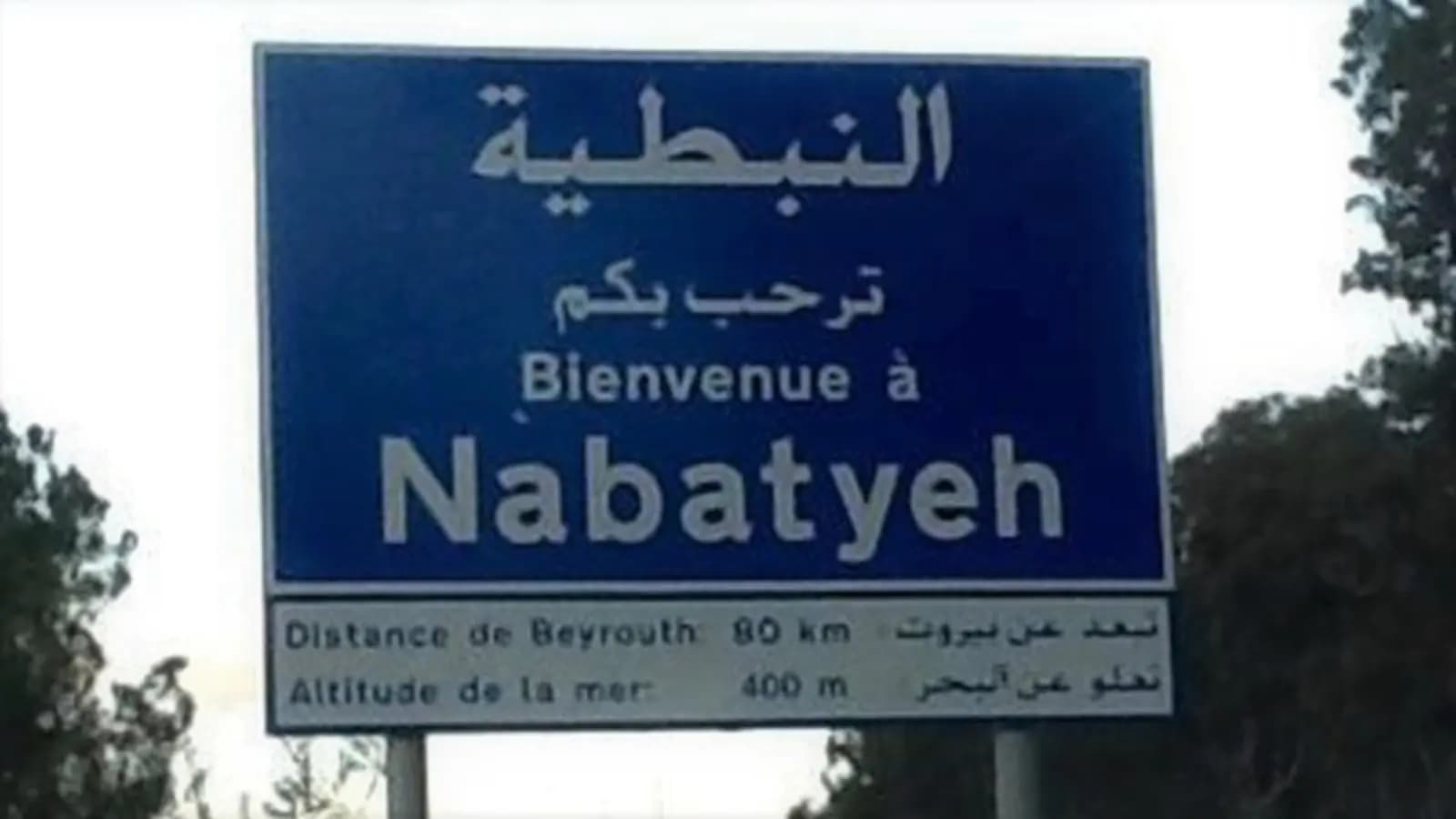 إشكال في النبطية