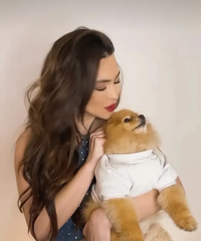 ستيفاني صليبا تحتفل بعيد ميلاد كلبها!