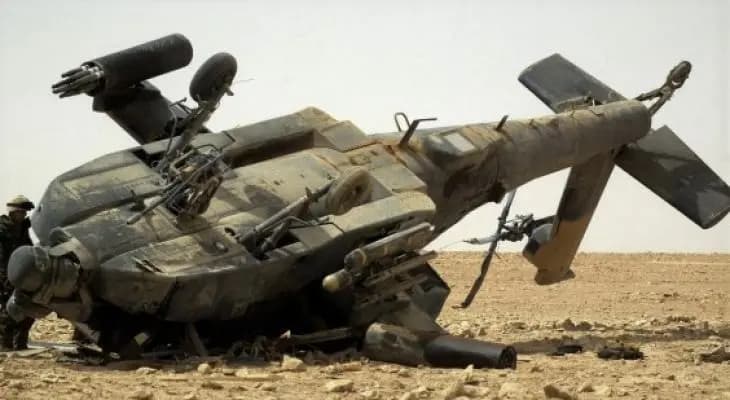 تحطّم مروحة أمريكية في سوريا
