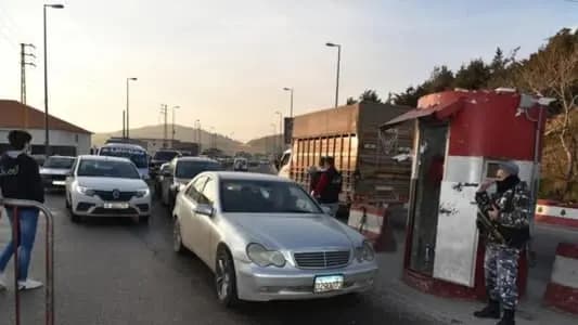 توقّف السير على طريق ضهر البيدر