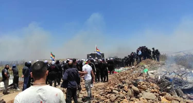 مواجهات وإصابات في الجولان المحتلّ