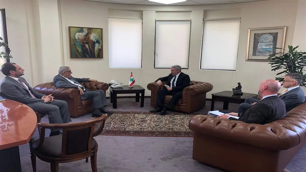بو حبيب يبحثُ مع تيرنر أزمةَ النّازحين
