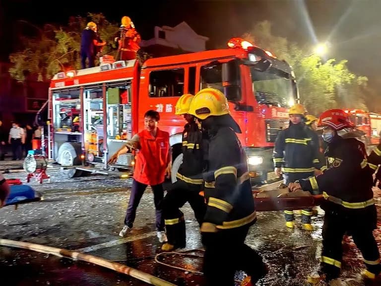 في الصين: مقتل ٣١ شخصاً في إنفجار داخل مطعم!