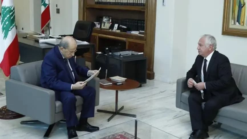 عون تسلم رسالة "تعزيز العلاقات" من نظيره الأرميني