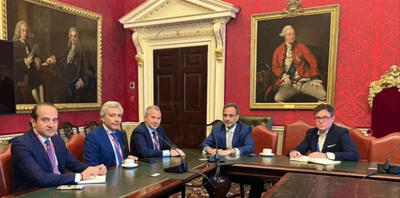 باسيل يزور مقر رئاسة الوزراء في لندن