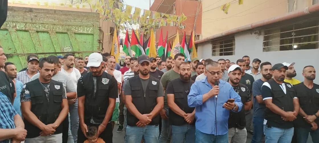 وقفة لإصلاحي فتح نصرةً لجنين والم.قا.ومة