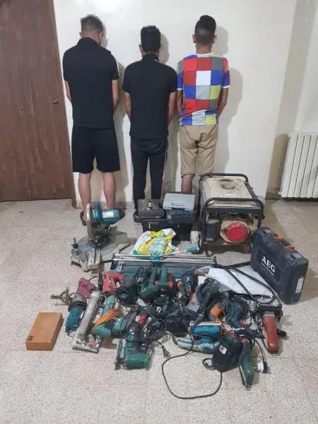 شعبة المعلومات توقف سارقين من الجية إلى برالياس... إليكم التفاصيل