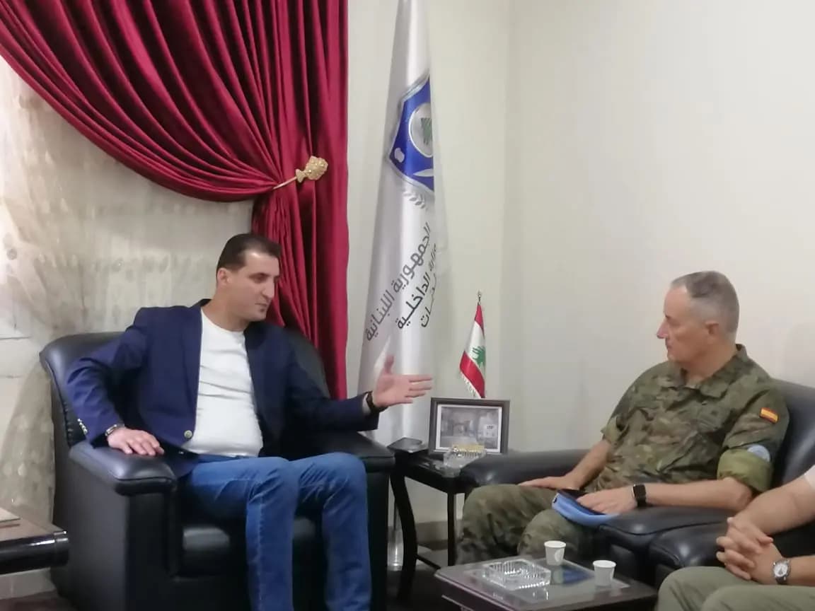 قائد القطاع الشرقي في "اليونيفيل" يزور قائمقام حاصبيا