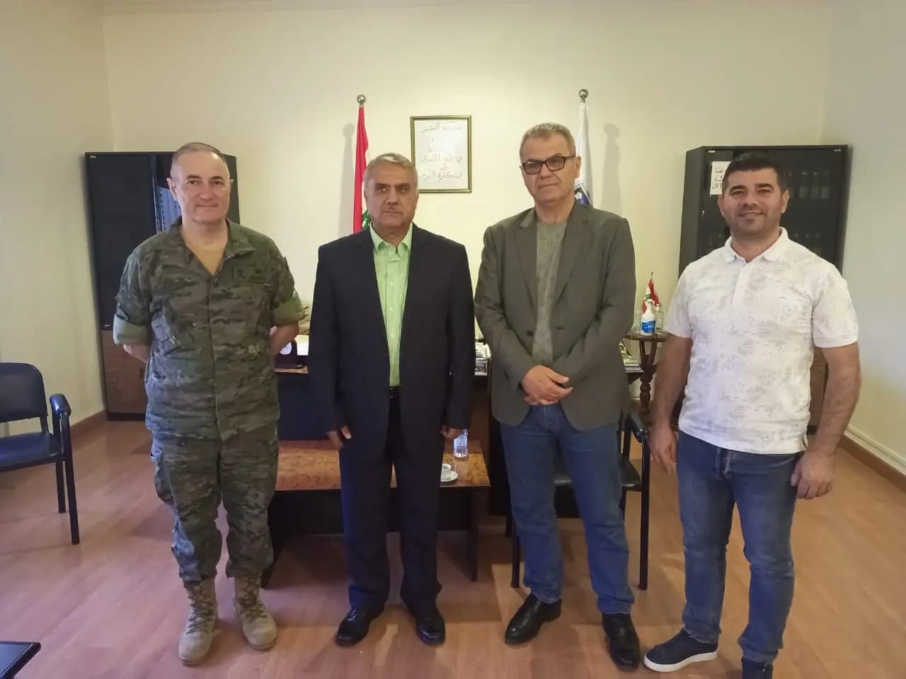 فقيه يستقبل القائد الجديد لليونيفل