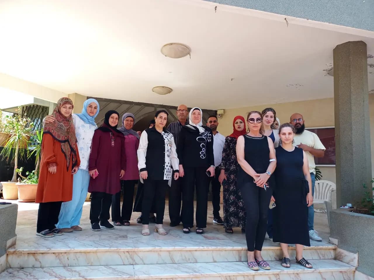 اعتصام لموظّفي وعاملي الجامعة اللبنانية في هذه الكليّة