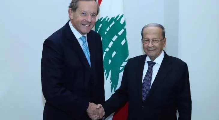 المبعوث التجاري البريطاني للبنان: البلد يتمتع بإمكانات تجارية واقتصادية كبيرة