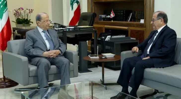 الرئيس عون عرض مع بقرادوني الاوضاع العامة
