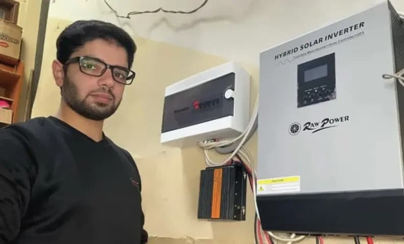 "عبقري" لبناني يبتكر طريقة لتوليد الكهرباء