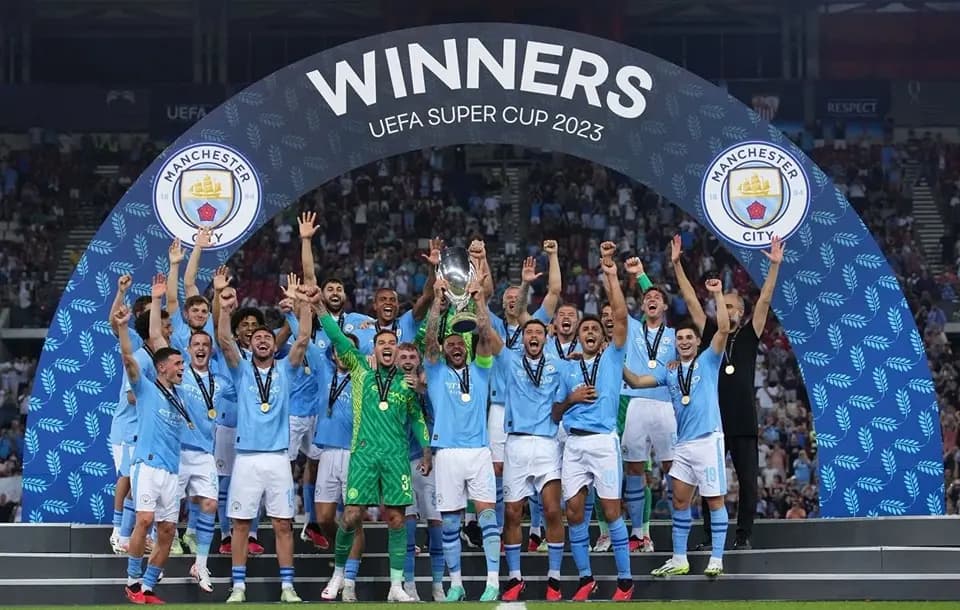 لأوّل مرّة في تاريخه: مانشستر سيتي يفوز بكأس السوبر