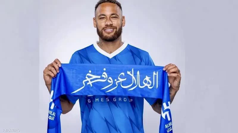 نيمار في الرياض لتقديمه لاعباً للهلال