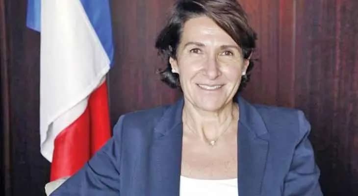 سفيرة فرنسا رحبت باتفاق لبنان مع صندوق النقد