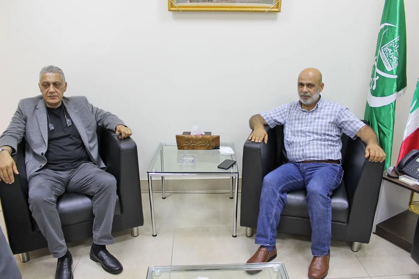الجماعة الإسلامية تستقبل رئيس بلدية صيدا ونائبه