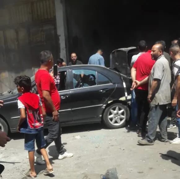 انفجار خزان "كربير" في المدينة الصناعية الثانية في صيدا ولا إصابات