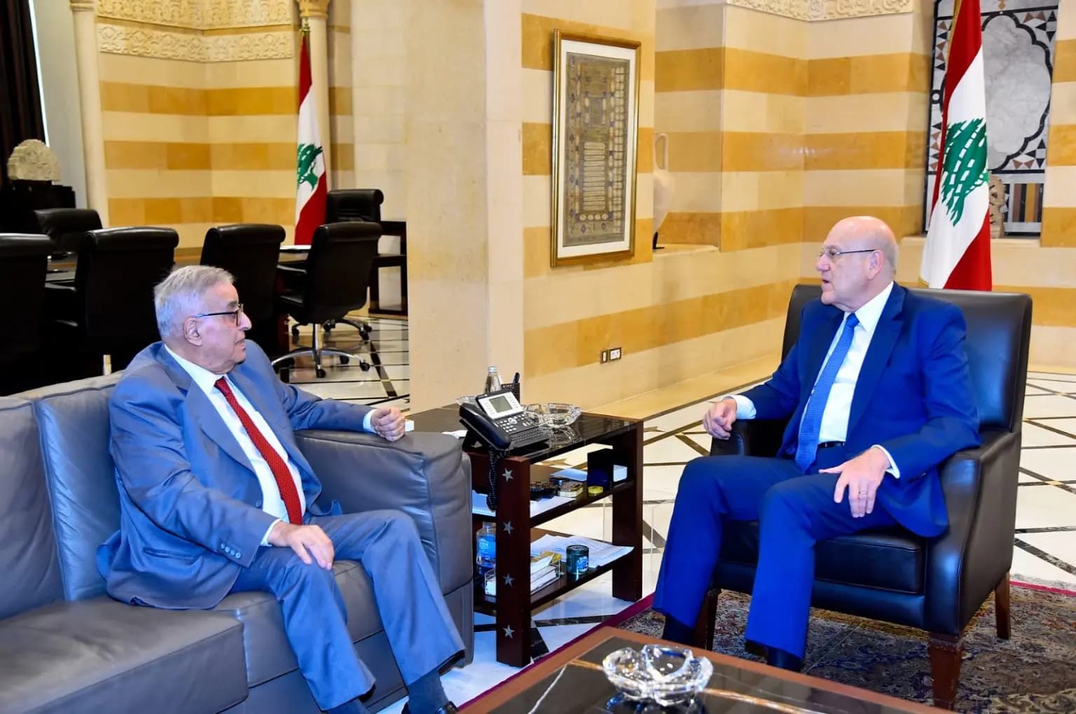 ميقاتي استقبل بو حبيب ووفداً من مجلس الأعمال اللبنانيّ في الكويت