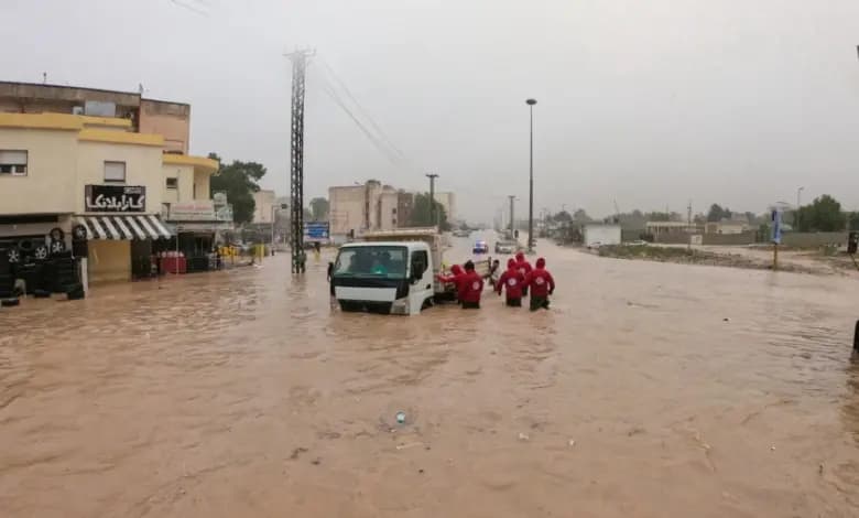إعلان درنة الليبية مدينة منكوبة