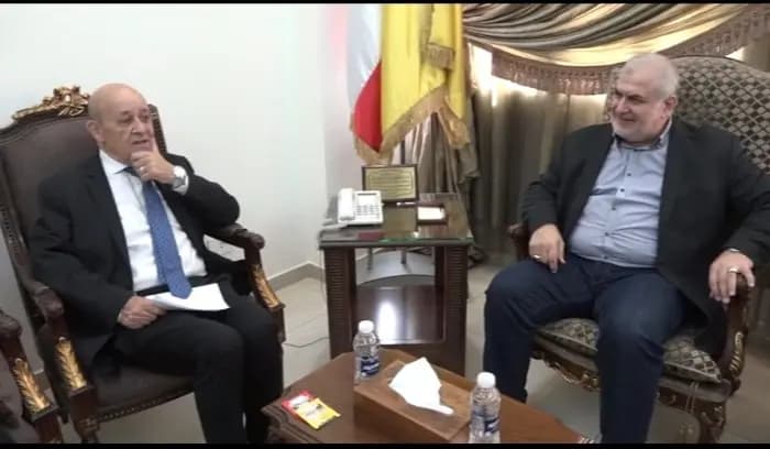 رعد يلتقي لودريان.. وهذا ما جرى بحثه