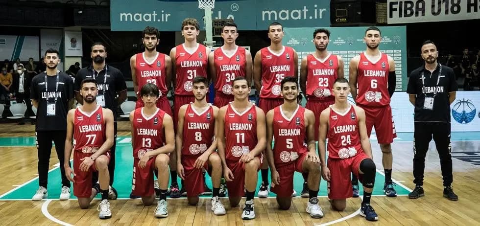 منتخب الأرز يتقدم 16 مركزًا بالتصنيف العالمي لكرة السلة