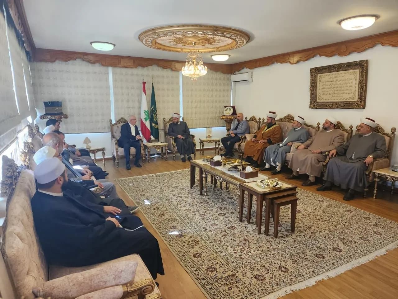 مفتي زحلة والبقاع يستقبل النائب ضاهر