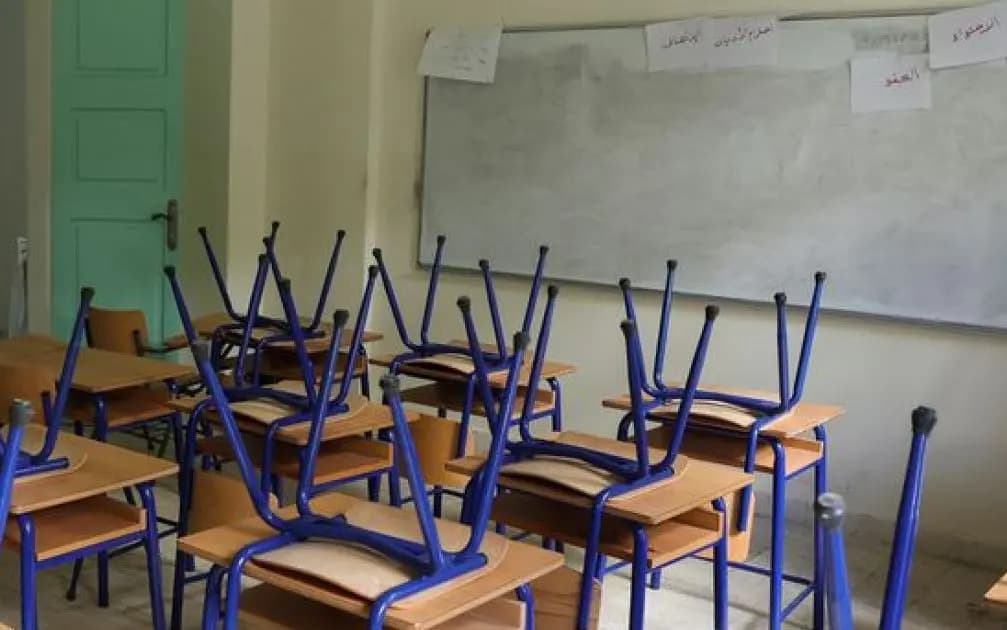 تمديد إقفال المدارس جنوبًا